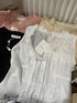 MATINEE Sleeveless Round Frill Neck Tops